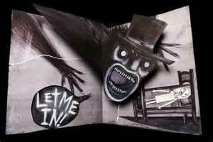 The Babadook comes from a book book book.